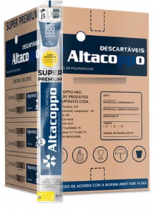 ALTACOPPO - COPO PP 110ML PREMIUM BRANCO - CX.30X100UN