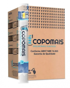 COPOMAIS - COPO 050ML BRANCO - CX.50X100UN