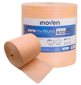 INOVEN - PANO MULTIUSO 28CM X 240MTS LARANJA - RL