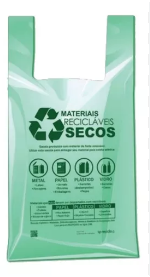 RMPK - SACOLA IMPRESSA PEAD-C1R 38 X 50 EU SOU RECICLADA - PT.02KG