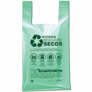 RMPK - SACOLA ABNT-1 VERDE 48 X 55 - PT.500UN <2,8KG>