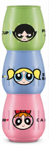 BANDEIRANTE - KIT ORGANIZADOR 400ML MENINAS SUPER PODEROSAS - UN (1644)