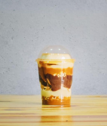 PLASTILANIA - COPO 150ML CRYSTAL BELLO C/TAMPA BOLHA - CX 16X20UN