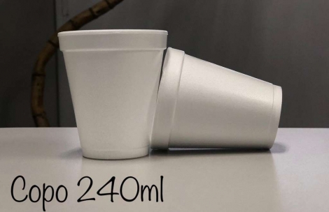 TOTALPLAST - COPO TERMICO 240ML - PT.20UN