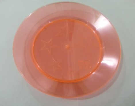 PLASTILANIA - PRATO MASTER 021 LARANJA - CX.30X10UN