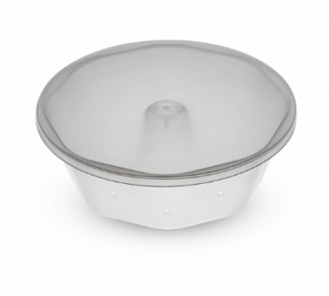 PLASTILANIA - FORMA PUDIM FAMILIA 1100ML C/TAMPA - CX..10X05UN