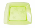 PLASTILANIA - PRATO PEQUENO SQUARE AMARELO - CX.40X10UN