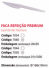 PRAFESTA - FACA REFEICAO PREMIUM CRISTAL - CX.1000UN (7050)