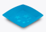 PLASTILANIA - PRATO GRANDE SQUARE NEON AZUL - CX.30X10UN